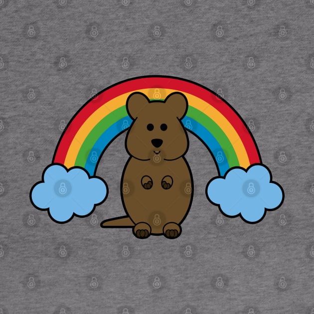 Quokka Rainbow by LunaMay